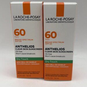 2 La Roche Posay Anthelios Clear Skin Sunscreen SPF 60